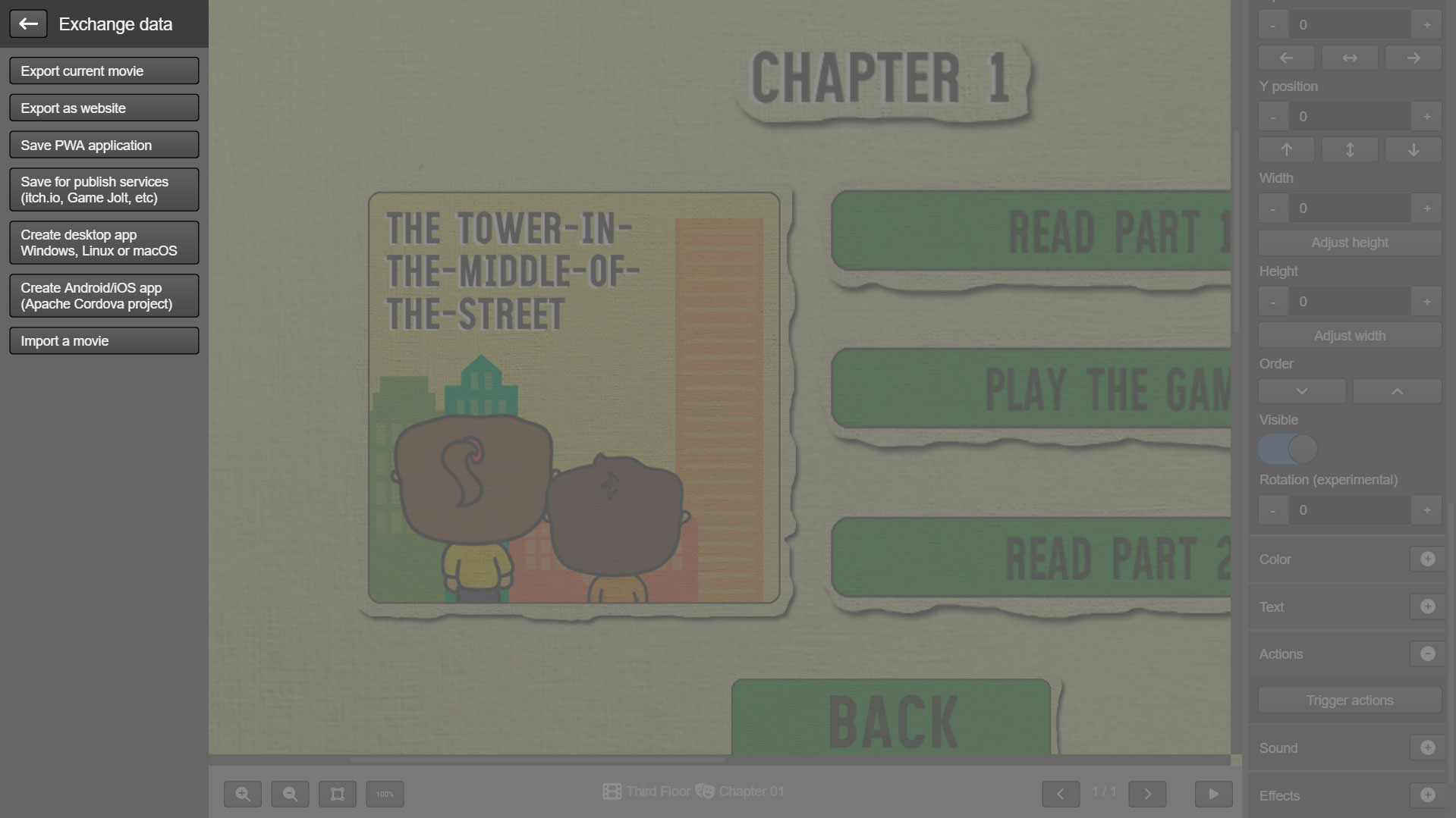 TilBuci – A free, open source web tool to create interactive content.