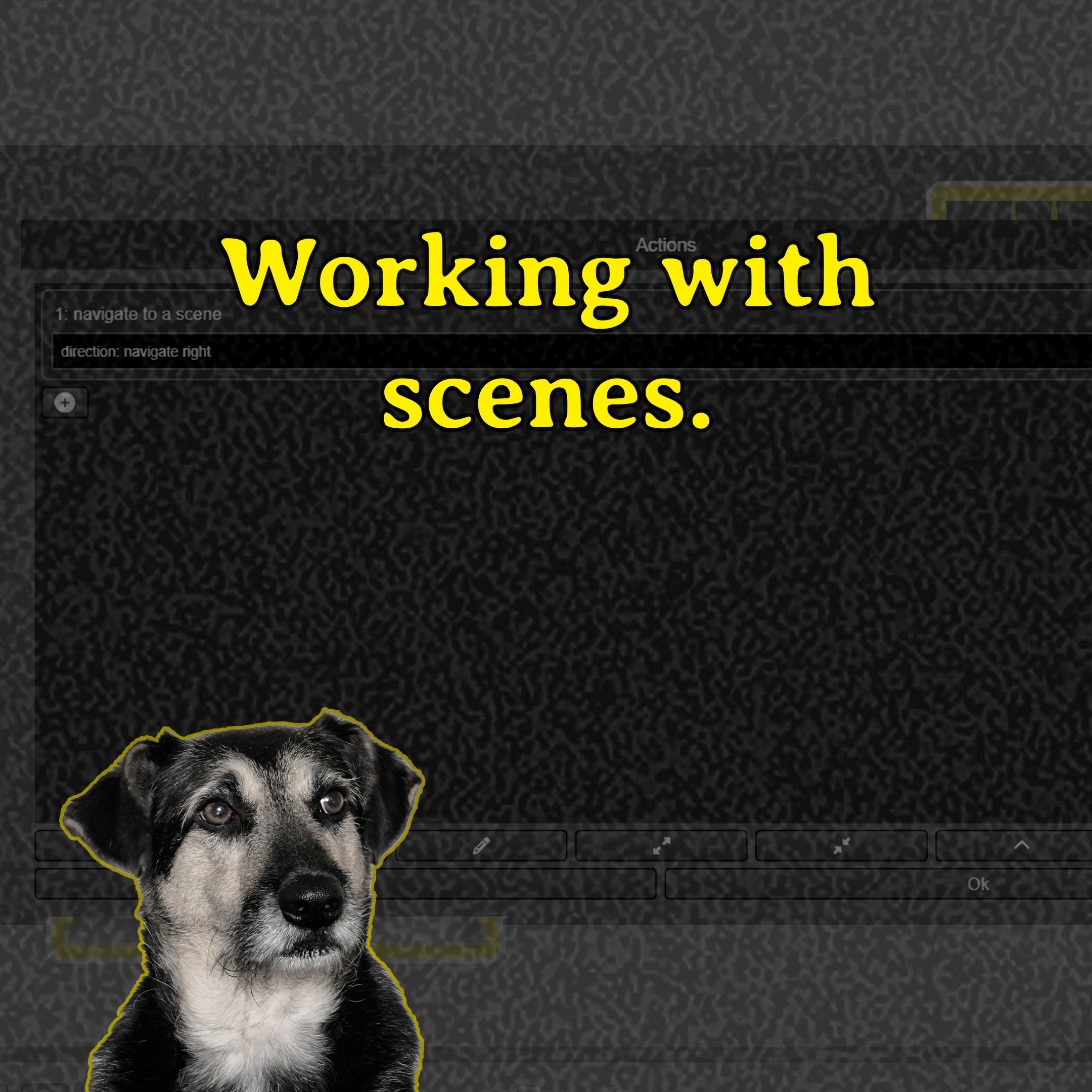 Working with scenes – TilBuci